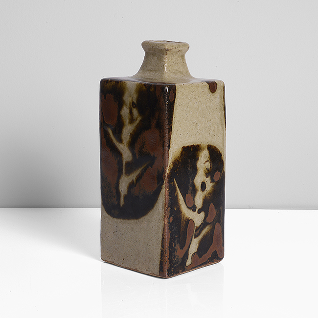 A rectangular bottle vase made by Kimura Ichiro sold at auction by Maak