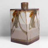 An iron painted stoneware bottle vase made by Tamura Koichi sold at auction by Maak