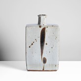 A stoneware bottle vase made by William Marshall sold at auction by Maak